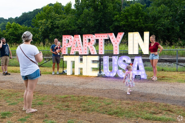 Beverly Hills residents display their patriotism at the annual 4th of July celebration.