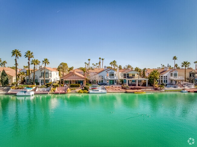 Boat docks are a common site at the Lakes.