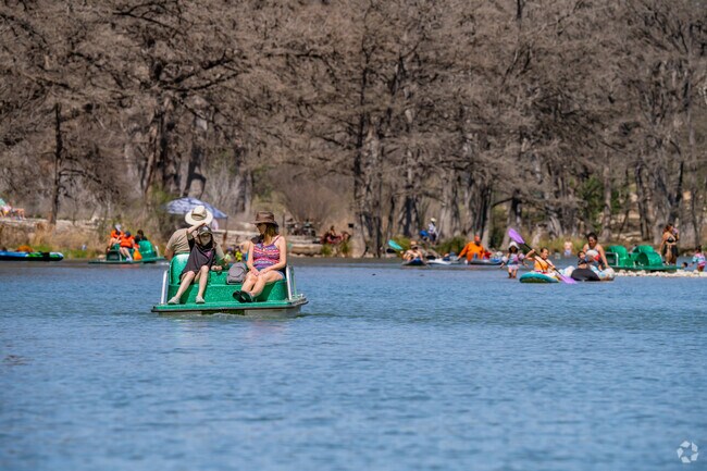 The year round warm weather in Uvalde makes Garner State Park ideal for weekend outings.