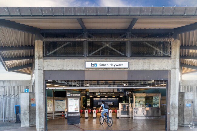 The closest BART station to Mission-Foothill is the South Hayward station.