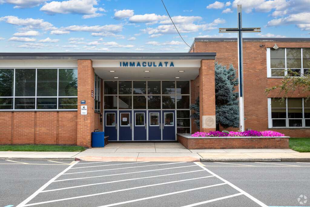 Entrance to Immaculata High School in Branchburg Township.