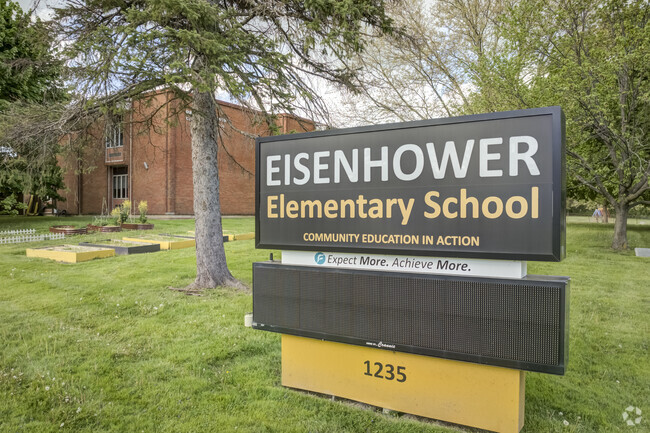 Over 200 students from across Flint attend Eisenhower Elementary School.