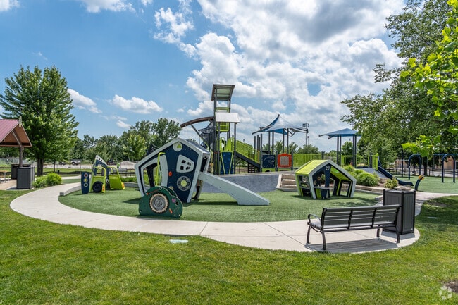 Centennial Park has a great playground for kids.
