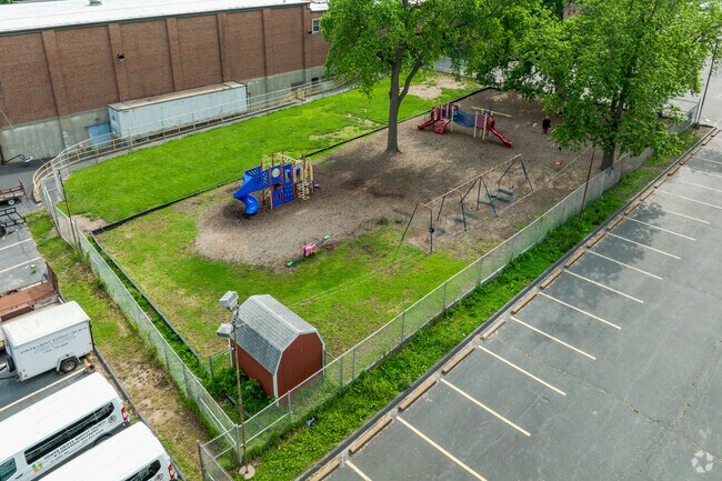 Tower Grove Christian Academy offers a safe and secure playground for younger students.