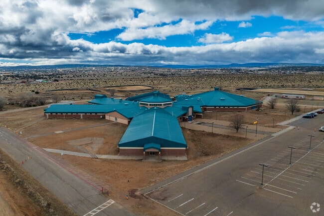 Edgewood Middle School looking to the south west.