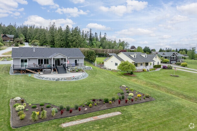 Rambler and Craftsman homes with big front yards are a popular choice in Clear Lake.