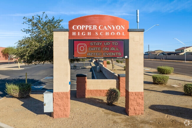 Stay up to date on Glendale’s Copper Canyon High School through their instagram page.