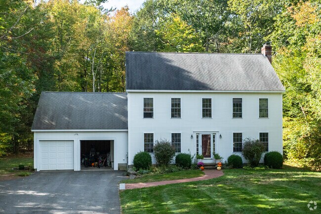This colonial-style home is a fixture of Madbury.