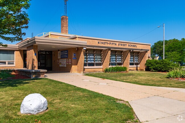 Golden Valley residents can walk or bike to the Ninety-Fifth Street School.