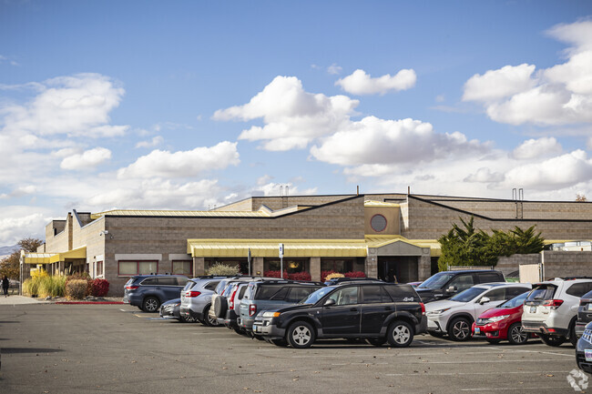 The Staff paring lot at Lou Mendive Middle School.