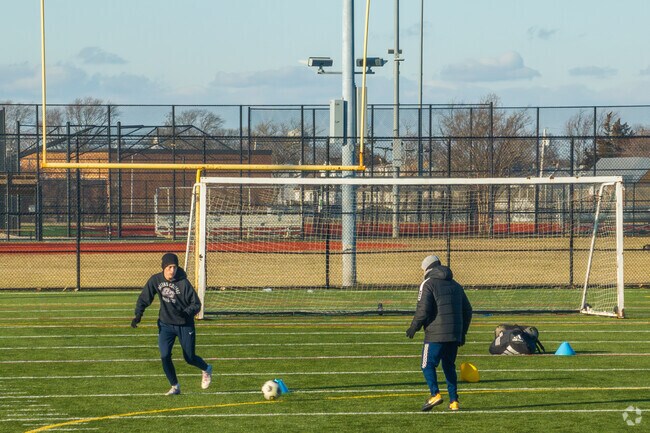 Venetian Shores in North Lindenhurst offers a variety of amenities from turf soccer and football fields to a spray parking and swimming.