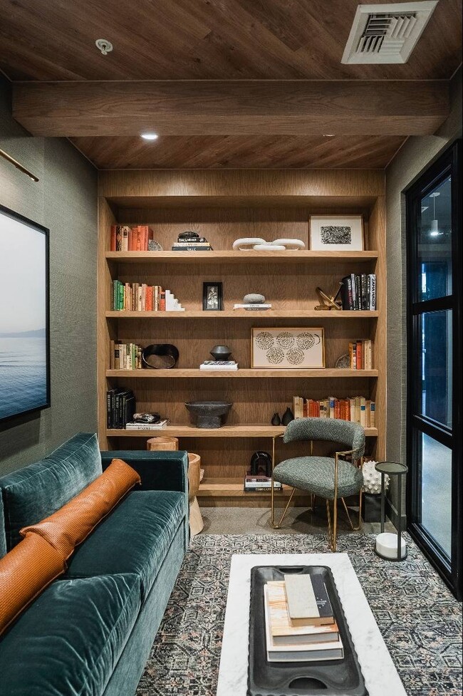 Lobby and Library