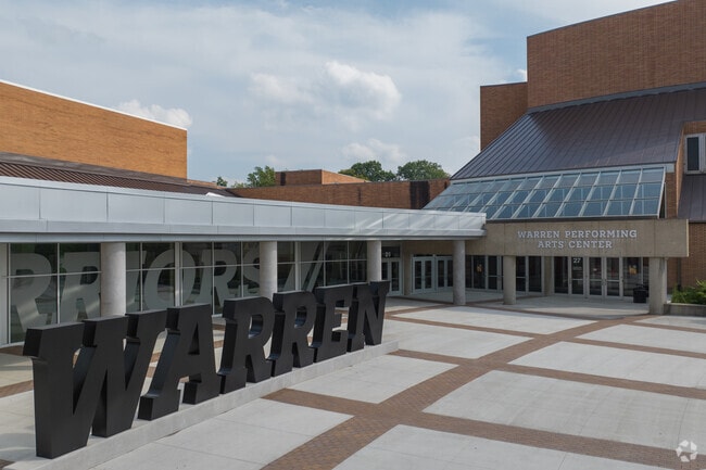 The main entrance Warren sign to Warren Central High School on 16th St.