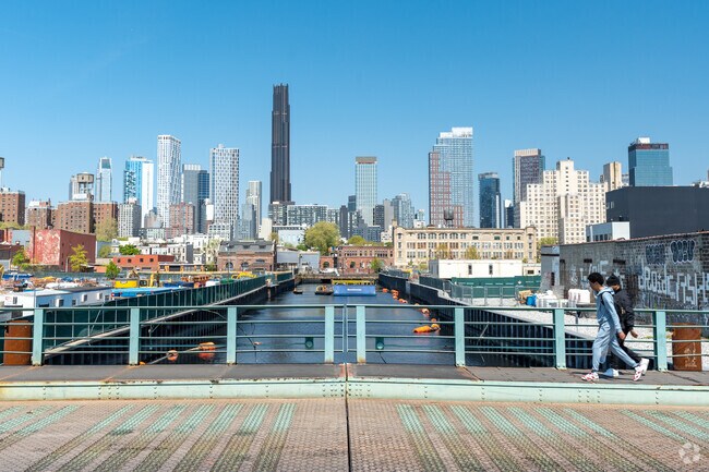 Discover the beauty of urban renewal of The Gowanus Canal, at the Carroll Street Bridge.