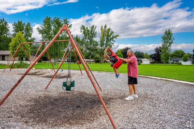 Wilder park has a great play area for the family.
