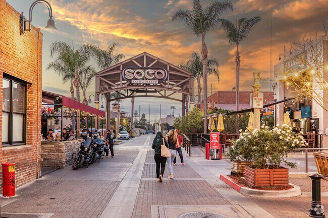Fullerton City has the SOCO district, which is well known for popular eateries.
