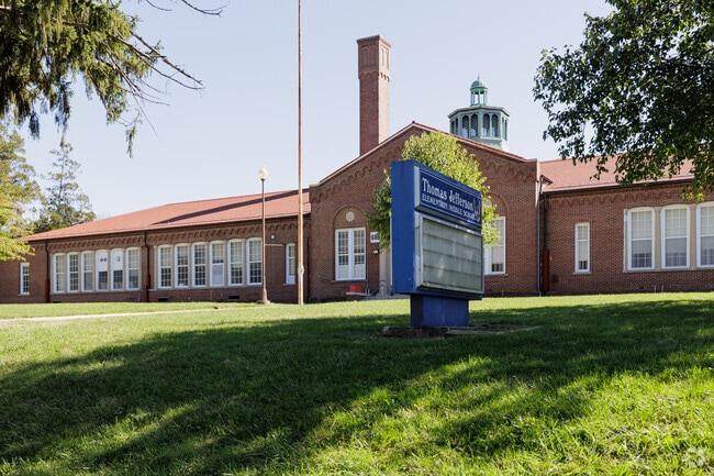 Thomas Jefferson Elementary-Middle school is located in the Hunting Ridge neighborhood.