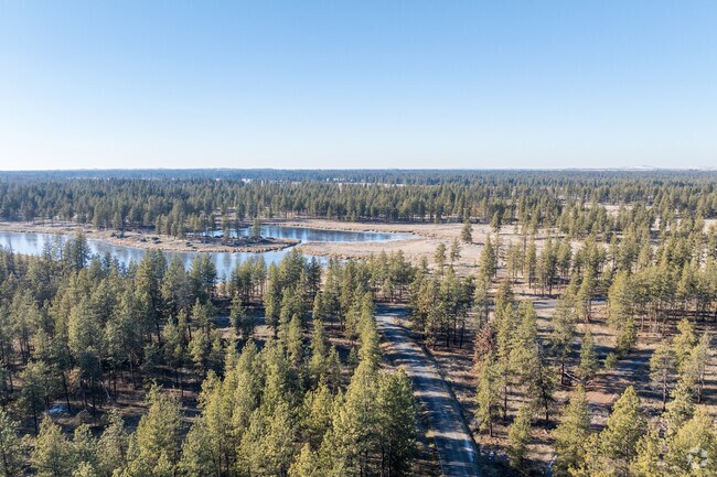 Cheney is located on the west plains with lots of green space.