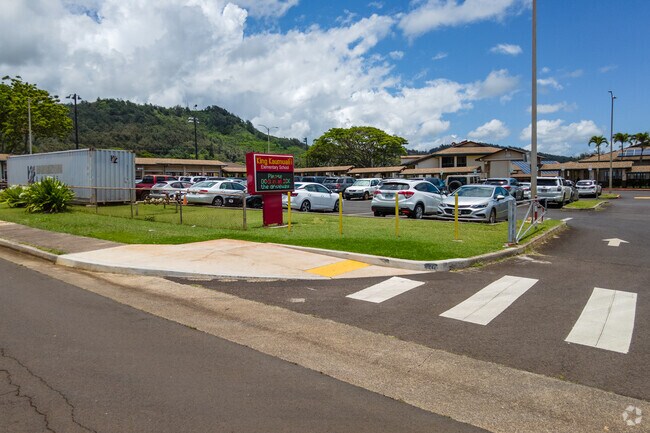 Entrance to knowledge and growth at King Kaumualii Elementary School in Lihue.