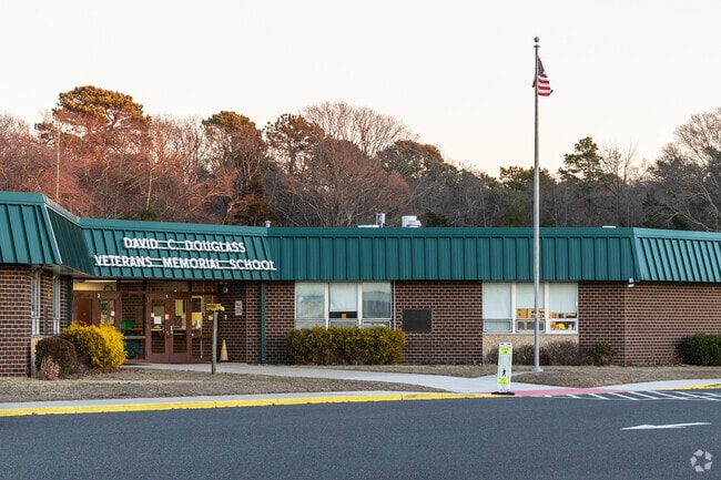 David C. Douglass Veterans Memorial School received a B- rating from Niche.