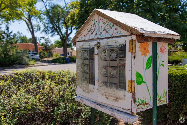 Check out the beautiful free little libraries around San Mateo.