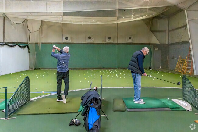 Woodbridge's Fore Seasons Golf Club's indoor practice facilities bring people from far and wide.