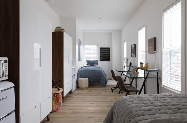 Chic and spacious double bedroom