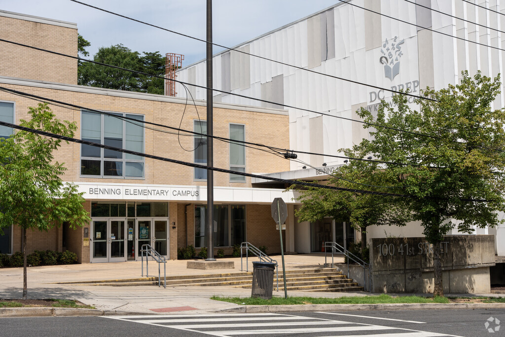 DC Prep -- Benning Elementary Campus serves students from preschool through fifth grade.