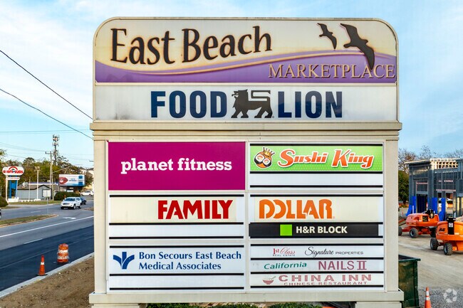 East Beach Marketplace in Camellia Shores is a hub for food, fashion, and local finds.