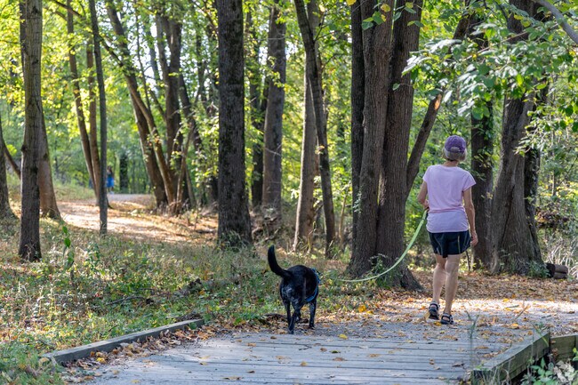 Hickory Hill Park is just to the north of Morningside Glendale and offers miles of trails.