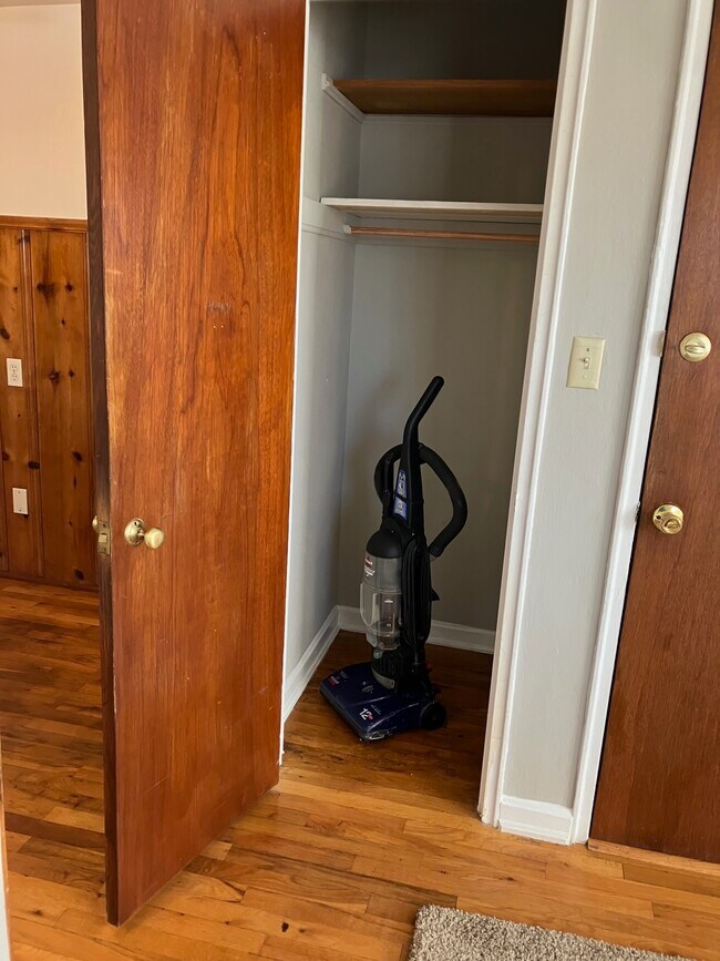 closet in living room