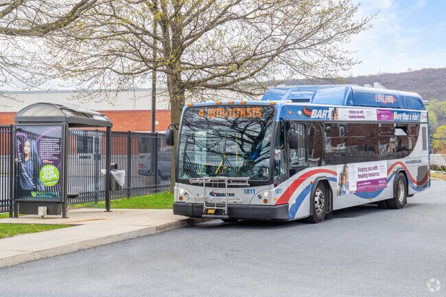 Locals in College Heights use BARTA busses to access nearby communities and amenities.