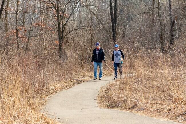 Vera Meineke Nature Center at Spring Valley offers paths meandering throughout the park.