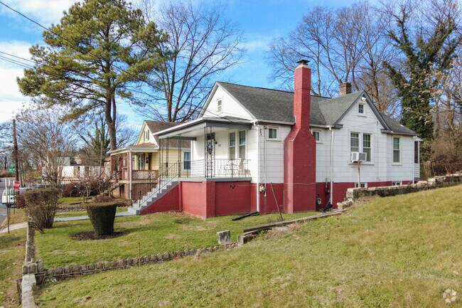 The red brick on this home contrasts with the white paneling in Gateway.