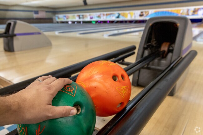 Four Seasons Bowling Center is a great party spot in the Shirley Park area.