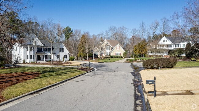 Multiple subdivisions make up the Preston neighborhood in Cary, North Carolina.