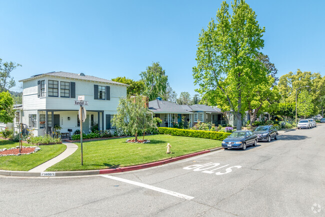 Many homes in Rancho Riverside can be found nestled among mature trees and boasting classic architectural details that blend perfectly with modern amenities for a timeless appeal.