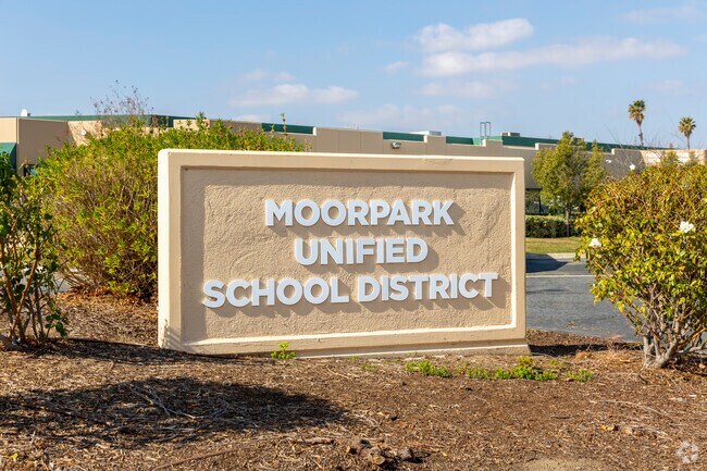 Students of Moorpark K-12 is covered by the Moorpark Unified School District.