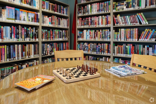 Try your hand at a game of Chess with a friend at the Luttrell Public Library.
