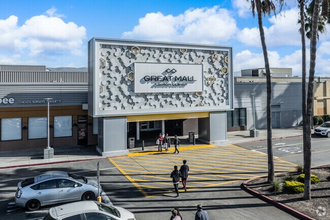 The Great Mall in Milpitas spans 1.4 million square feet as California’s largest outlet center.