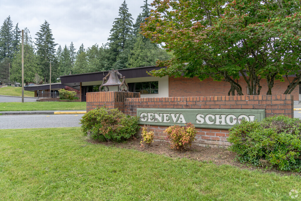 Geneva Elementary School signage.