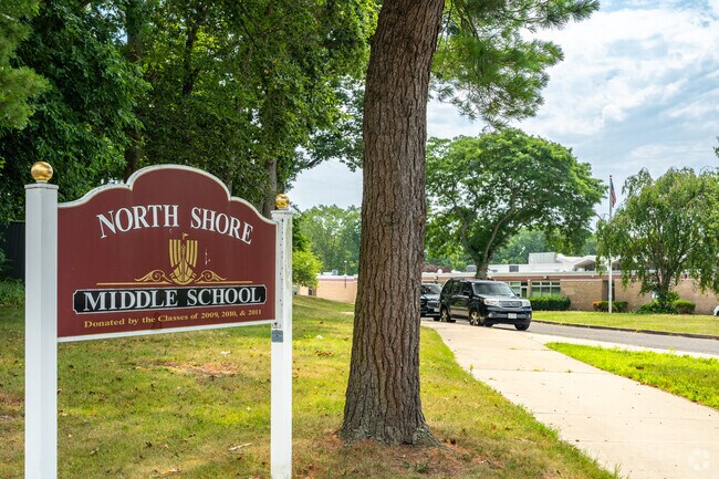 North Shore Middle School challenges and encourages children to learn.