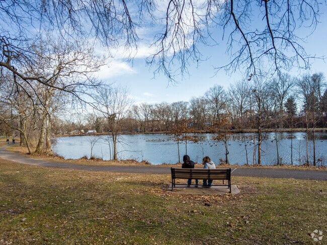 The nature preserve surrounding the Rahway River is one of the area's standout features.