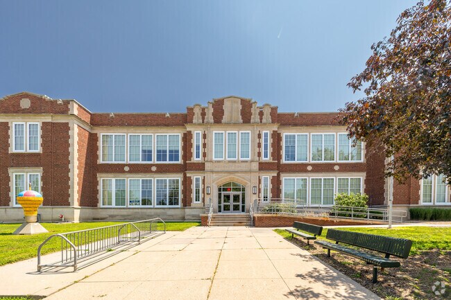 Hartley Elementary School offers students a historic building to enjoy.