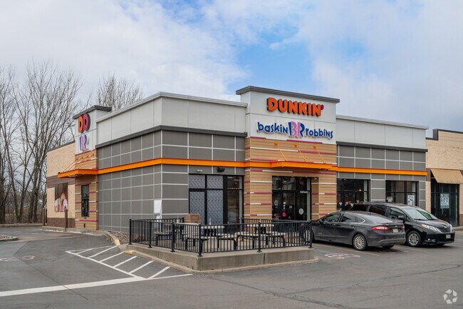 Pick up coffee or ice cream at the Dunkin' Baskin Robbins near Westridge.