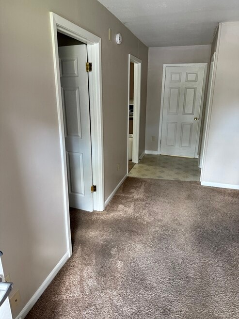 Front door looking in