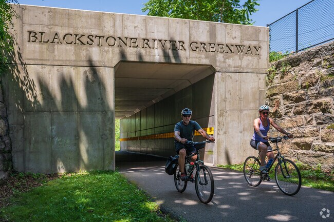 Stretching 48 miles from Worcester to Providence, the Blackstone River Greenway offers a scenic journey through history and nature.