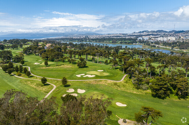 The Olympic Club is the Daly City area's most exclusive golf club.