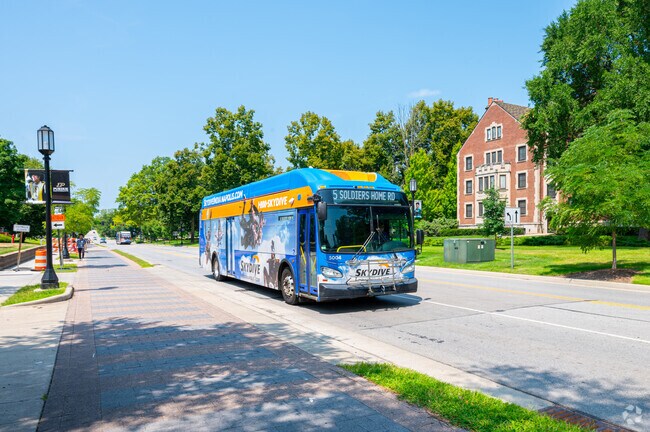 Jesco Hills Estates residents can take advantage of the city's bus system.