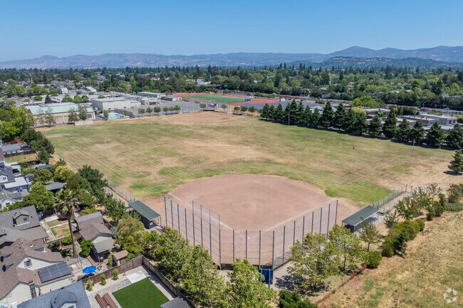 Harvest Middle School opened in August 2003.
